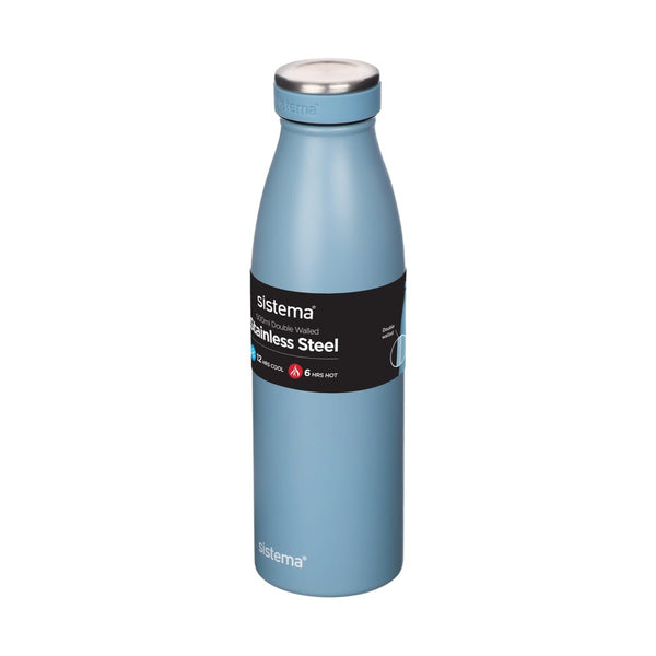 Sistema - 500ml Stainless Steel Bottle