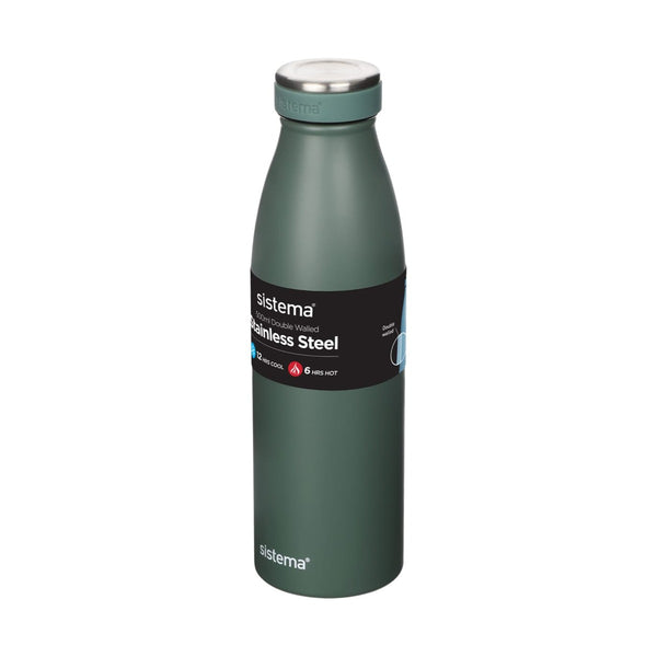 Sistema - 500ml Stainless Steel Bottle