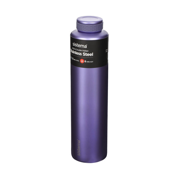 Sistema - 600ml Chic Stainless Steel Bottle