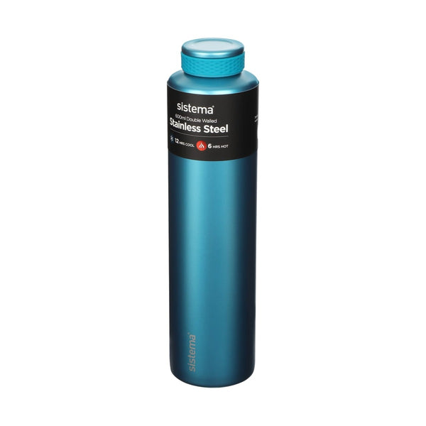 Sistema - 600ml Chic Stainless Steel Bottle