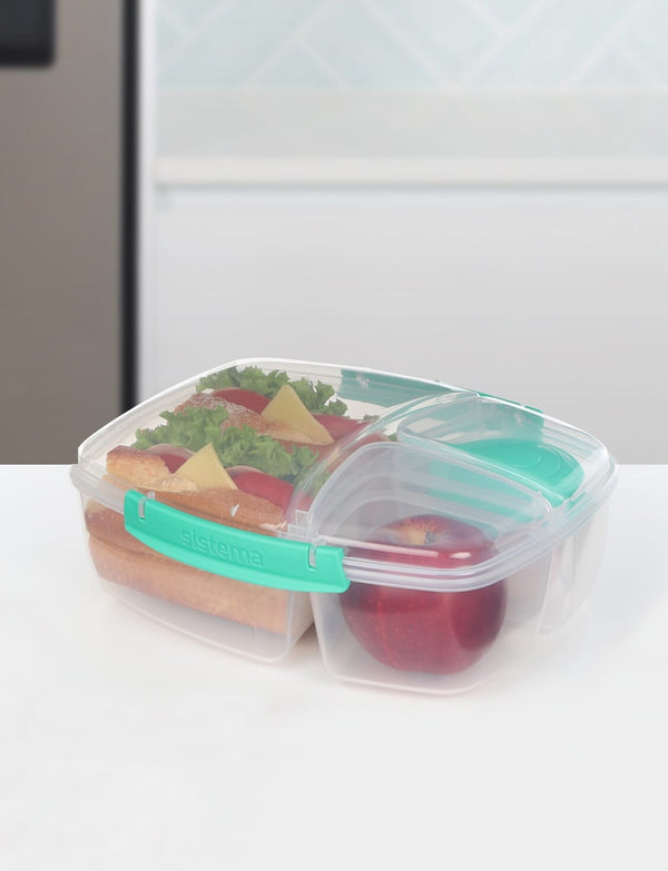 Sistema - Triple Split Lunch & Yogurt