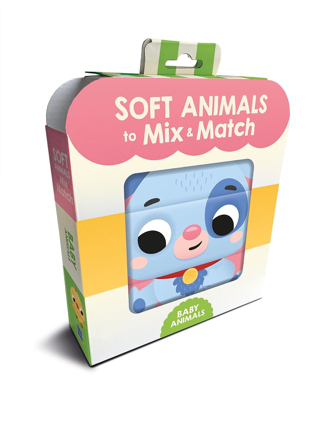 Soft Animals Mix Match Baby Animals - Book for Little Children