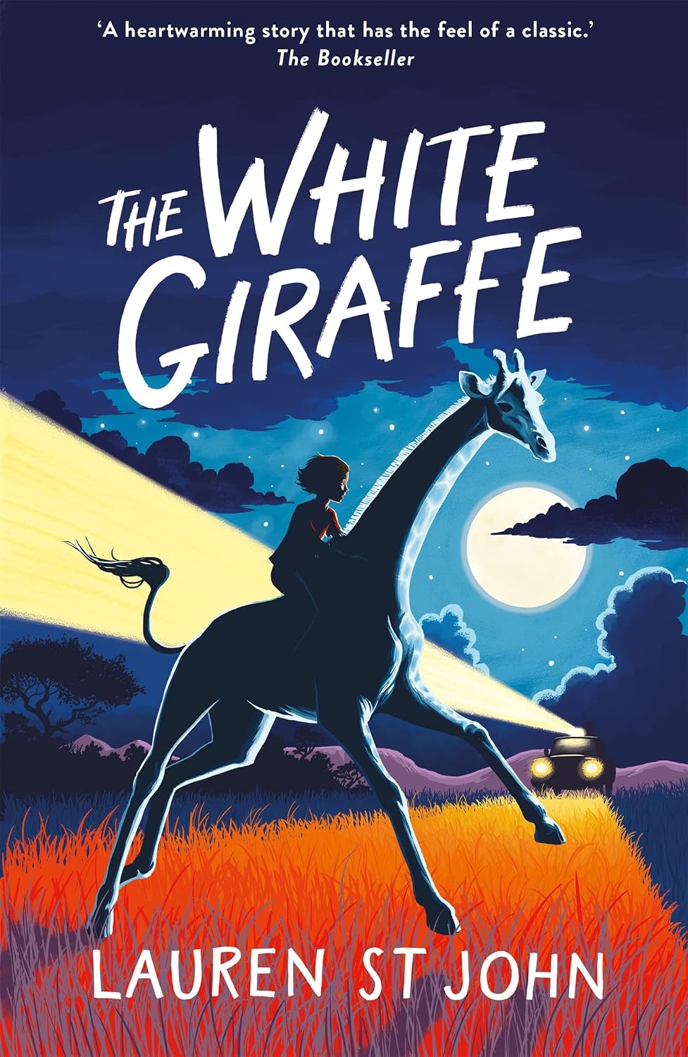 The white giraffe by Lauren St.John