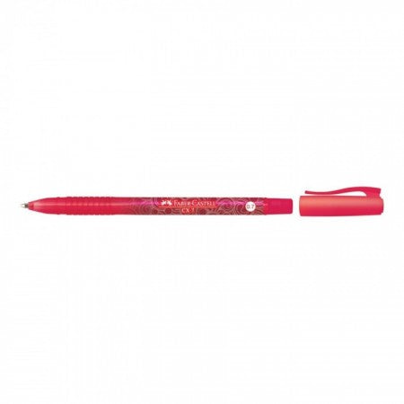 Faber-Castell CX Roller Pen 0.7 mm, Red Ink