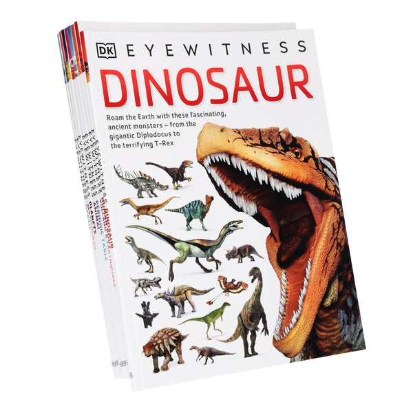 مجموعة كتب DK Eyewitness المكونة من 8 كتب - كتب مرجعية مصورة