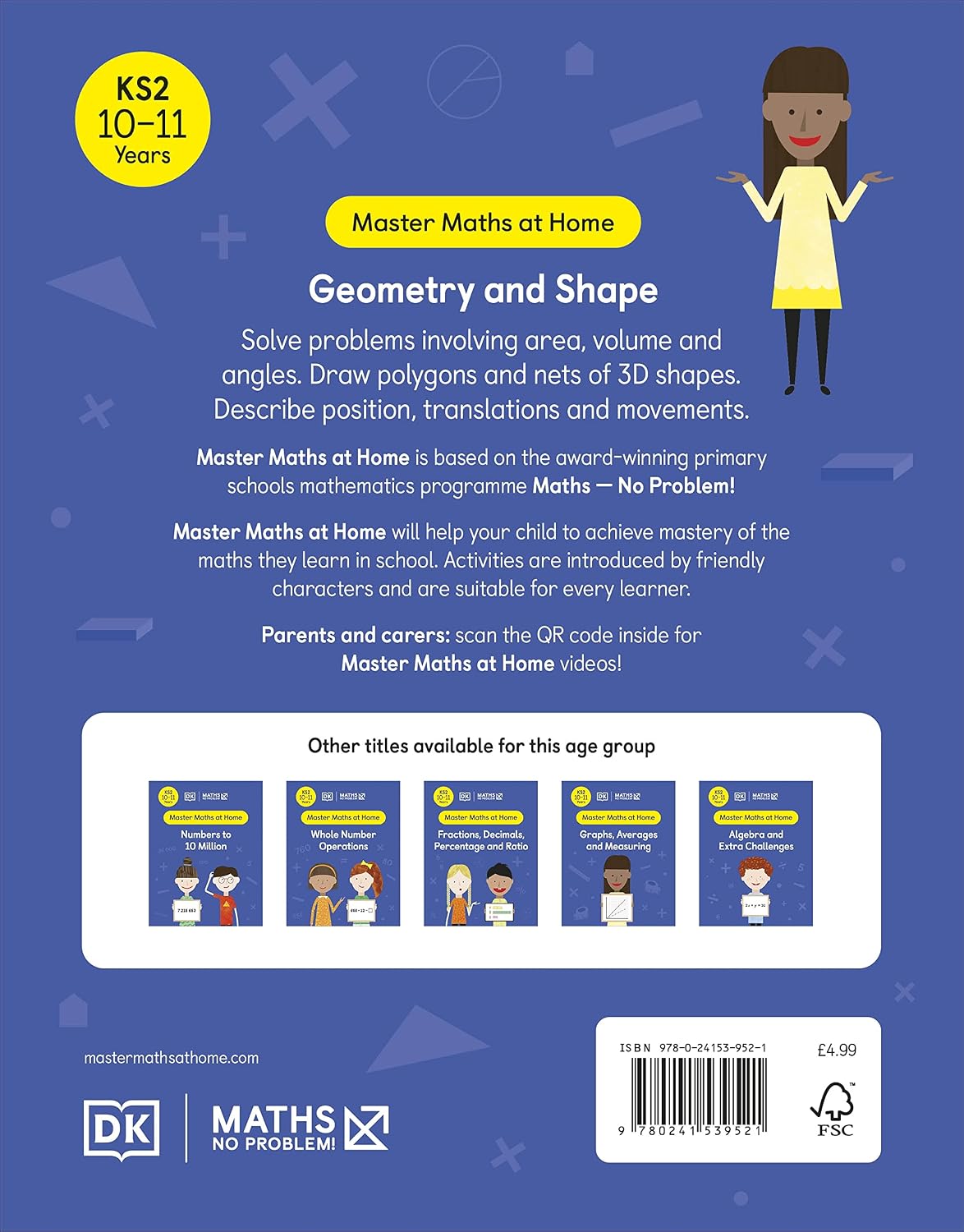 Maths -- No Problem! Geometry and Shape, Ages 10-11 (Key Stage 2)