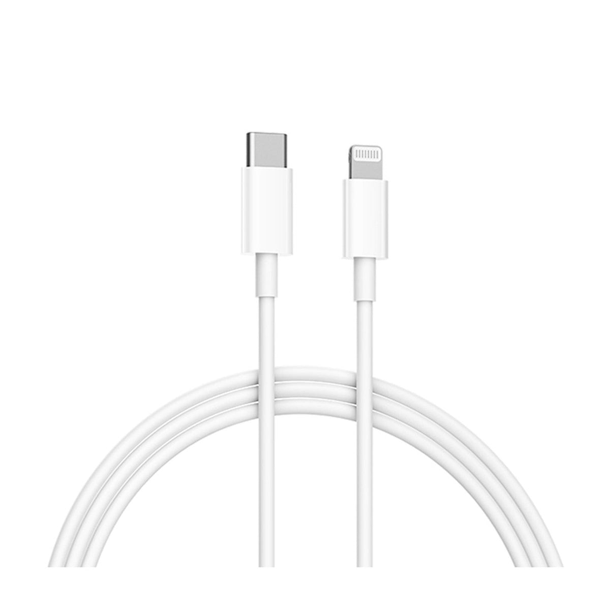 Xiaomi Mi USB-C to Lightning Cable 1m, MFi Certified, Fast Charging for iPhone and iPad, White