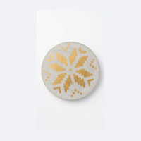 Zconcrete Handcrafted Gray Concrete Coasters, Set of 2