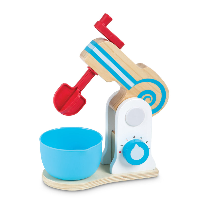 Melissa & Doug: Wooden Make-A-Cake Mixer Set