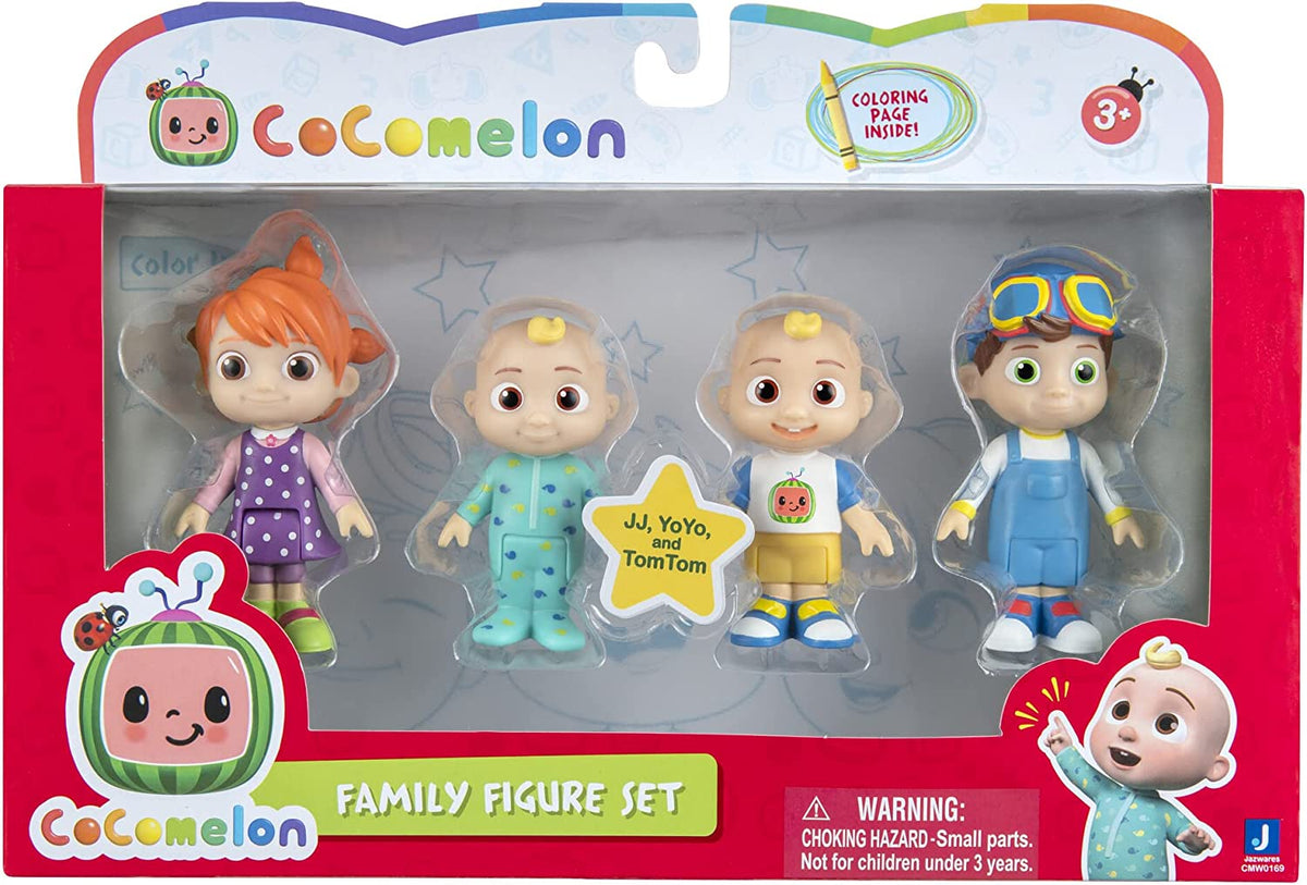 Cocomelon 4 Figures Pack (Family Set) — DNA