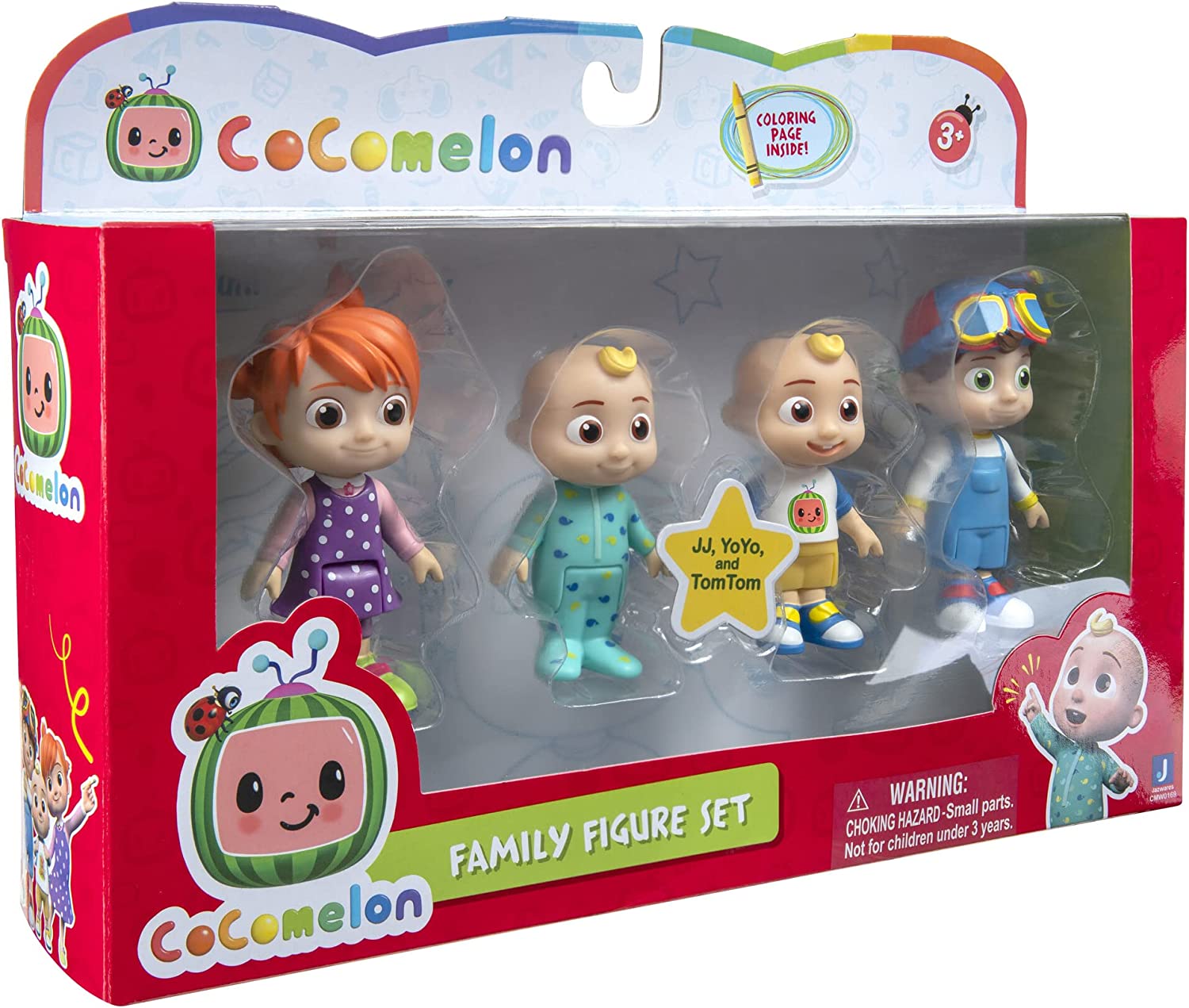  Cocomelon Official Friends & Family, 6 Figure Pack - 3