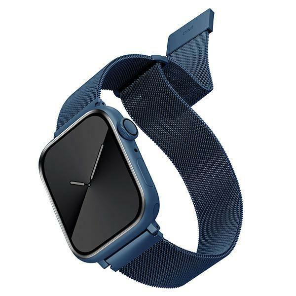 UNIQ Dante Mesh Steel Apple Watch Band 41/40/38mm - Cobalt Blue