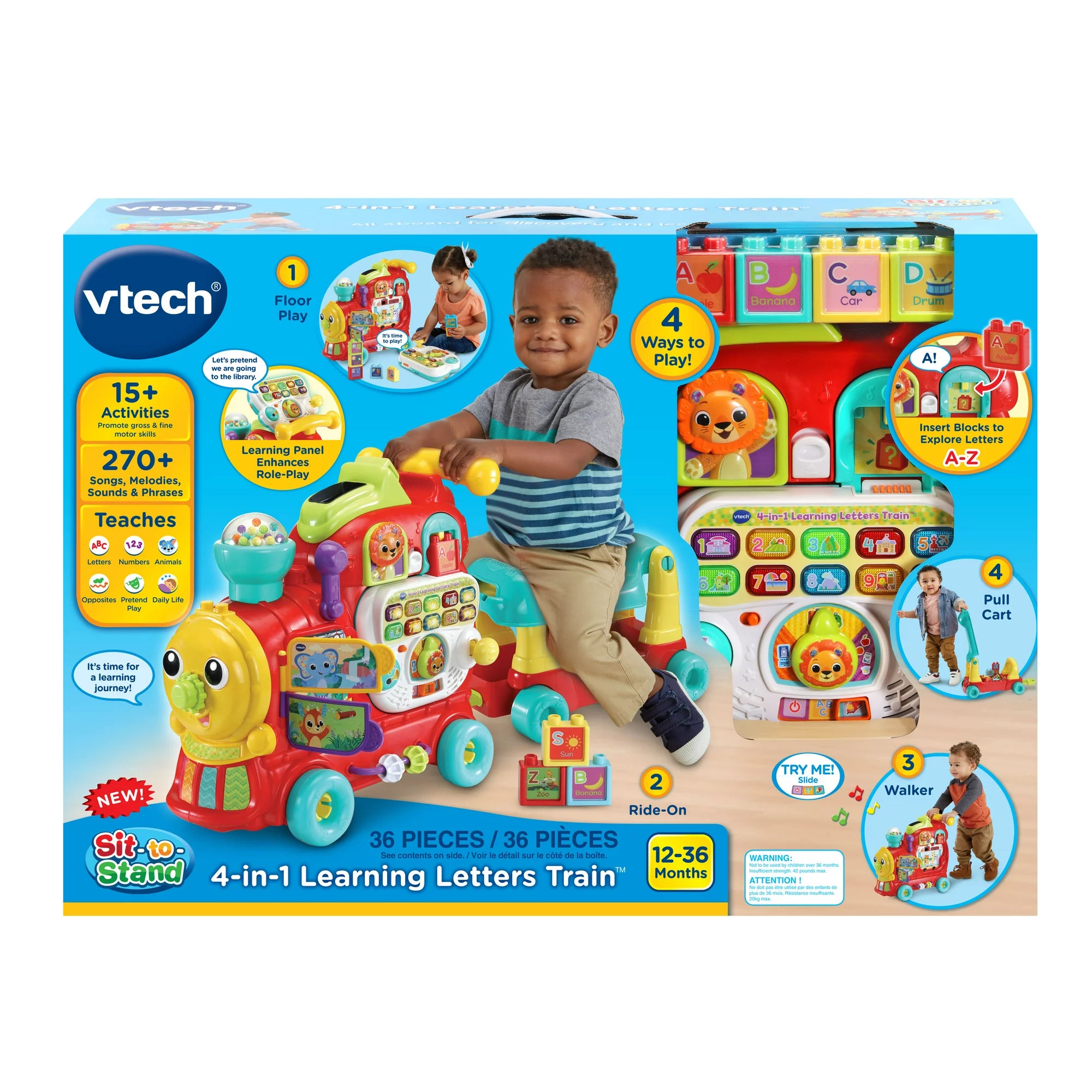 Vtech 4-In-1 Alphabet Train