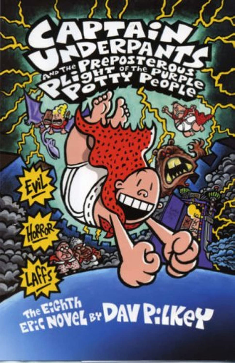 Captain Underpants Preposterous Plight of the Purple Potty People