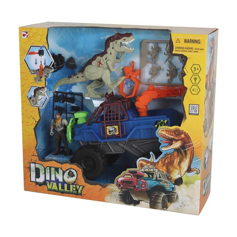 Dino Valley - Roughneck Bigwheel Playset