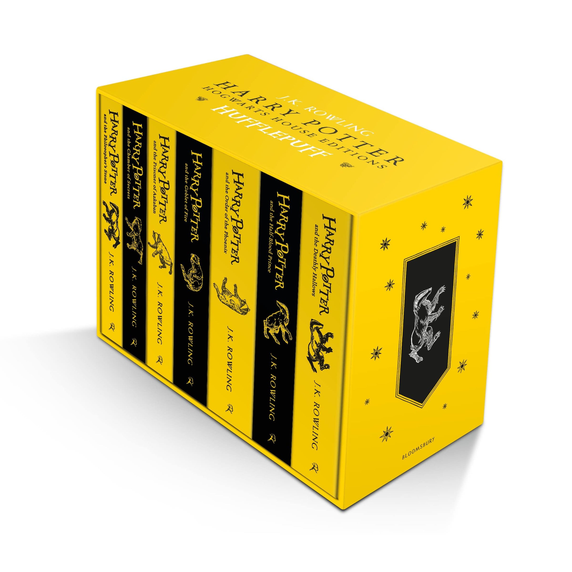 Harry Potter Hufflepuff House Editions Box Set - Yellow