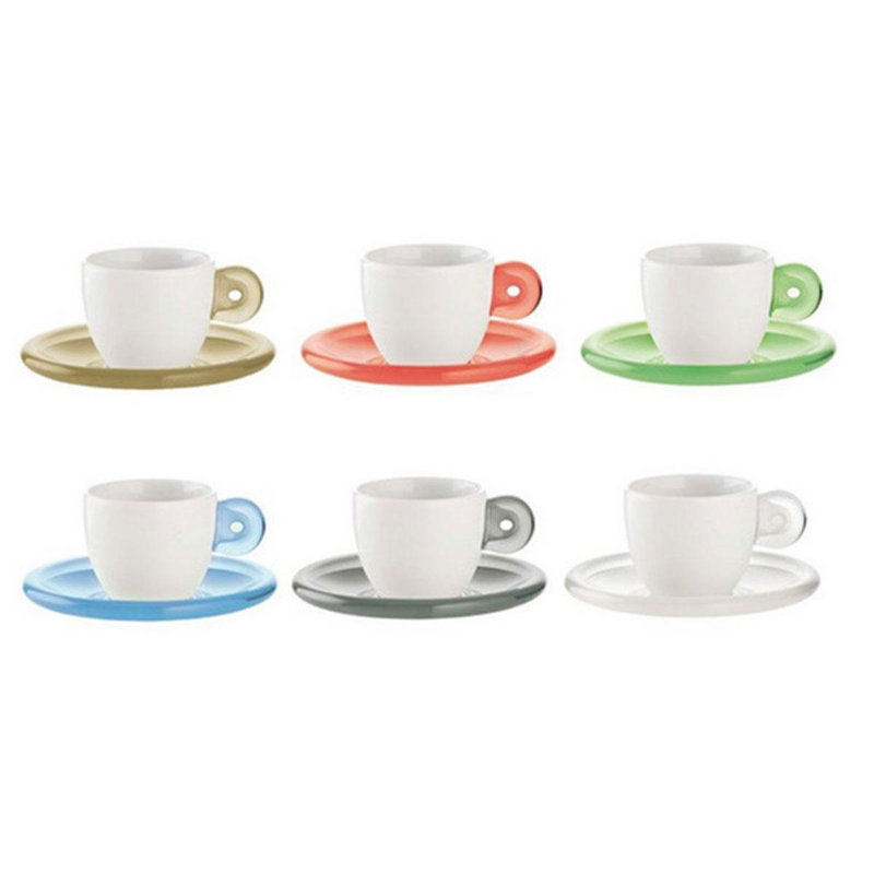 Gocce Espresso Cups With Saucer