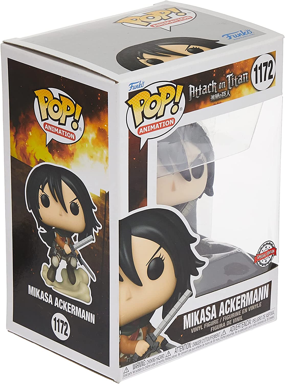 Funko - Pop Aot - Mikasa Ackermann — DNA