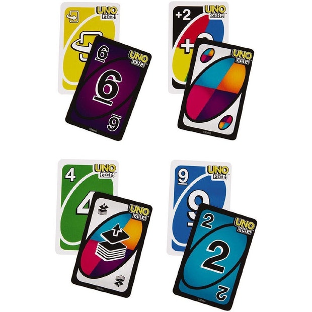 Mattel UNO Flip Card Game