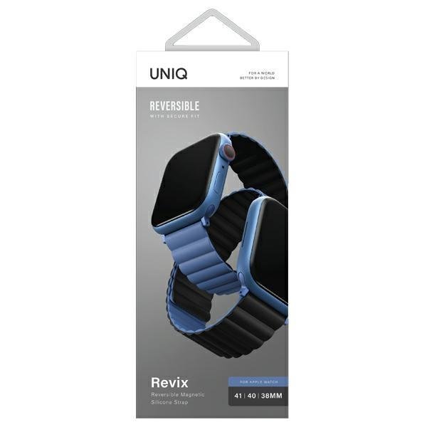 UNIQ Revix Apple Watch Band 41/40/38mm - Caspian Blue/Black