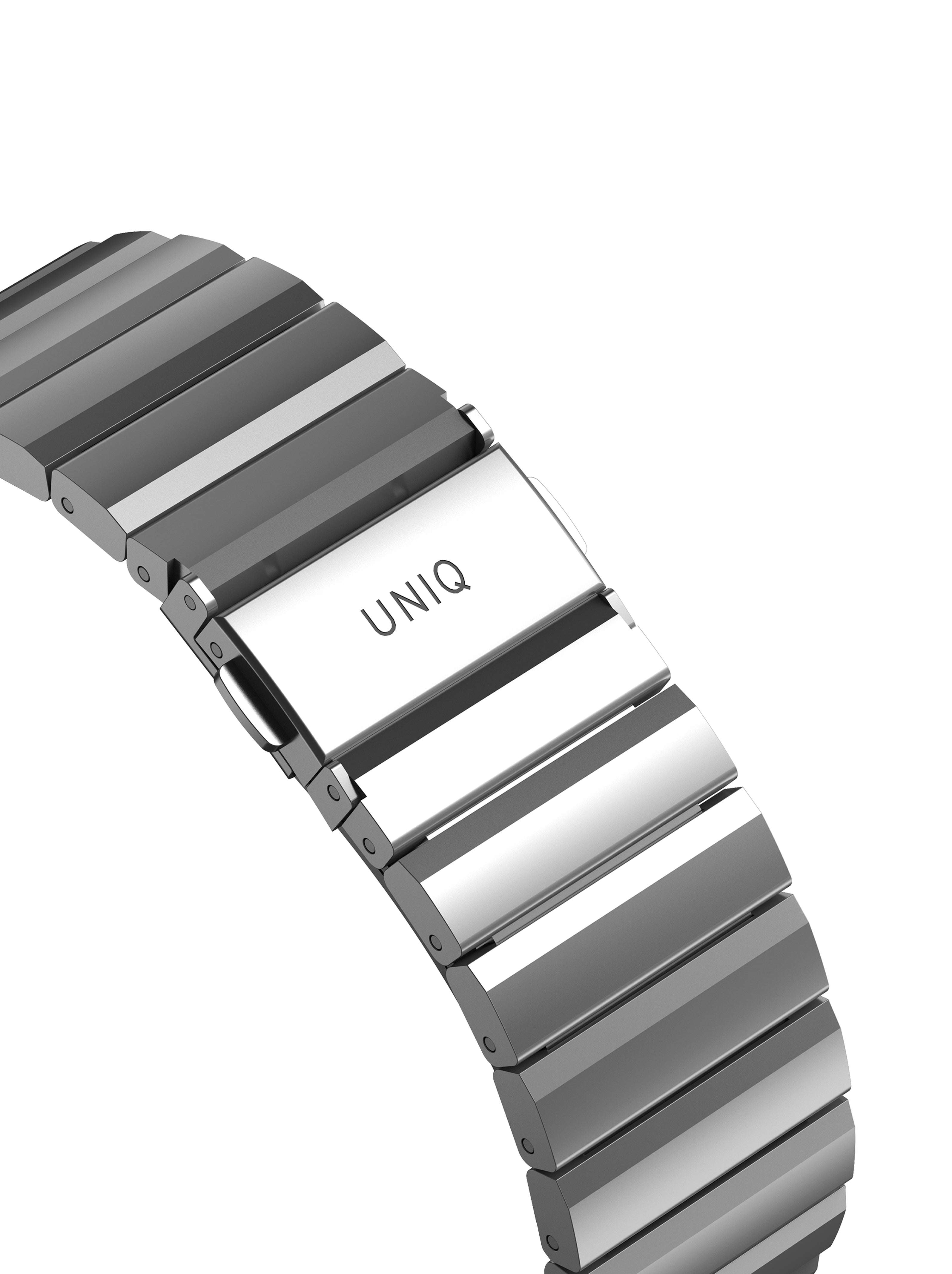 UNIQ Strova Apple Watch Steel Link Band 45/44/42mm