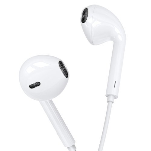 Joyroom Ben series lightning wired earphone White