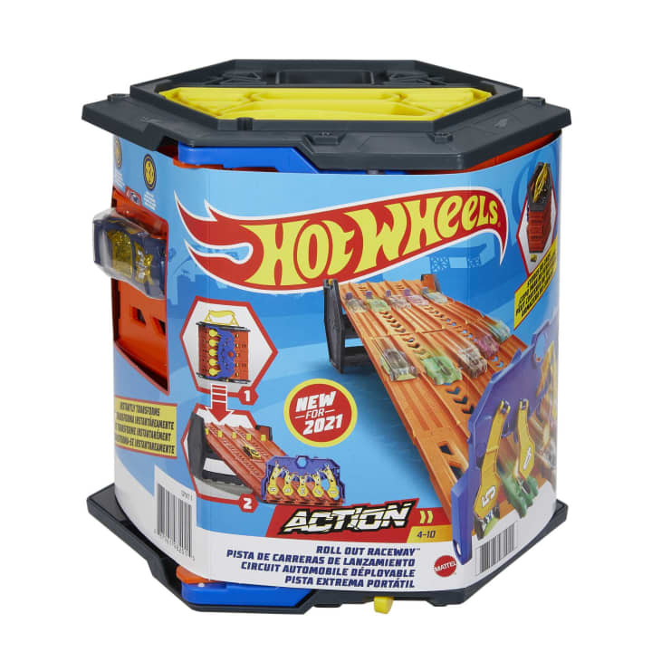 Hot Wheels Roll Out Raceway Action Track Set